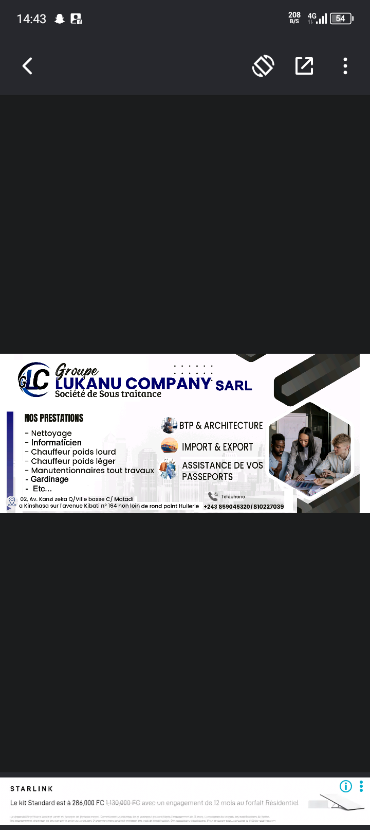 Projet Groupe Lukanu company ...