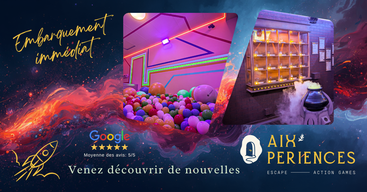 Aix'periences Escape et Action Games