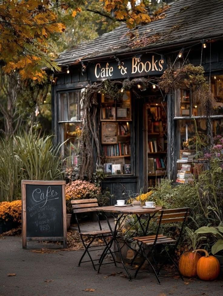 Coffee and books 